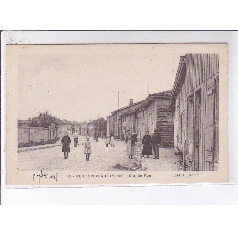 HEILTZ-L'EVEQUE: grande rue - très bon état