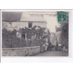 CHAMPVOISY: entrée du village, tabac - très bon état
