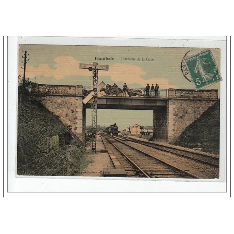 FLAMBOIN - Intérieur de la Gare - état