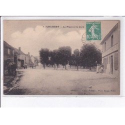 CHAMERY: la place et le jard - très bon état