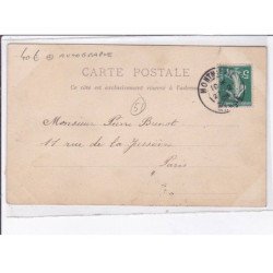 MONTMIRAIL: faubourg de paris, maison du Dr. Hugonnet, autographe - très bon état