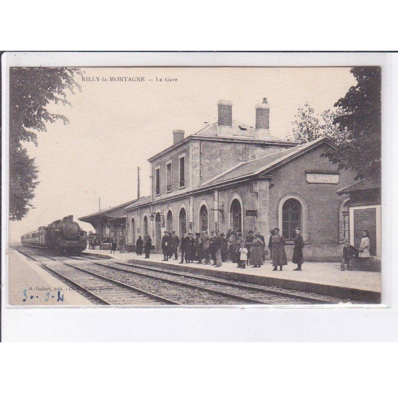 RILLY-la-MONTAGNE: la gare - très bon état RILLY-la-MONTAGNE: la gare - très bon état