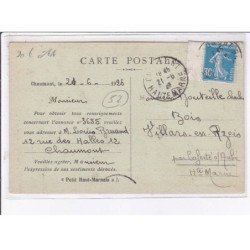 CHAUMONT: grand concours du "petit haut-marnais", avion Farman - état