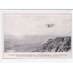 AVIATION : autographe de l'aviateur THORET à Saint Remy de Provence - très bon état