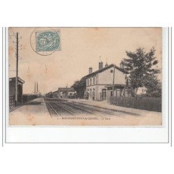 MONTFORT PONT DE GENNES - La gare - état