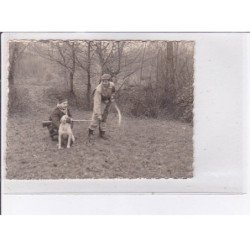 THEME: chasse au fusil, 2 photos - très bon état