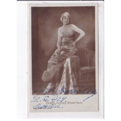 CINEMA: autographe, nom de l'acteur, Gräfin Agnes Esterhazy - très bon état