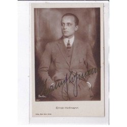 CINEMA: autographe, nom de l'acteur, Ernst Hofmann - très bon état