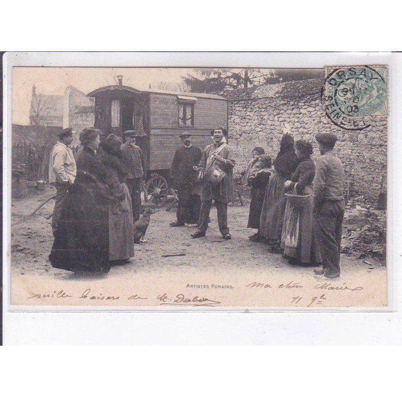 MOUROUX: artistes forains - très bon état