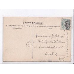 MARSEILLE: exposition coloniale ballon captif et le village marocain - très bon état