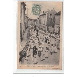 SARTROUVILLE - La Procession, rue de l'Eglise - très bon état