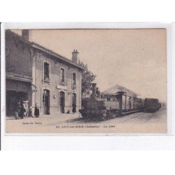 LUC-sur-MER: la gare - bon état (petit pli d'angle)