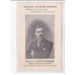 SAINTES: suffrage universel intégral Pierre Taittinger - très bon état