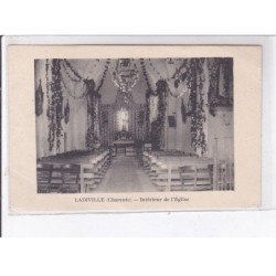 LADIVILLE: intérieur de l'église - état