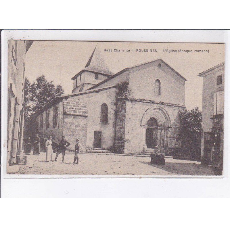 ROUSSINES: l'église époque romane - très bon état