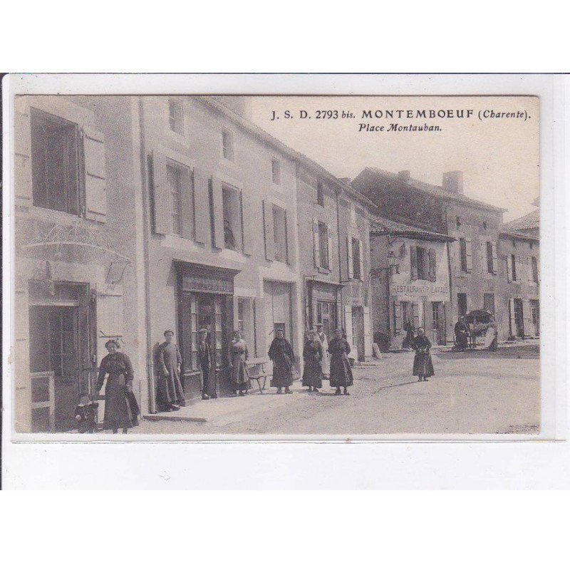 MONTEMBOEUF: place montauban - très bon état