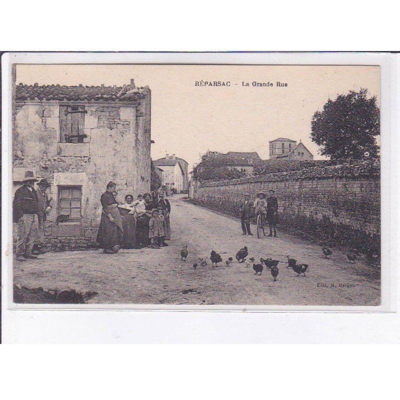 REPARSAC: la grande rue - très bon état