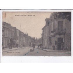 BAIGNES: grande rue, station service eco - très bon état