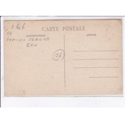 BAIGNES: grande rue, station service eco - très bon état