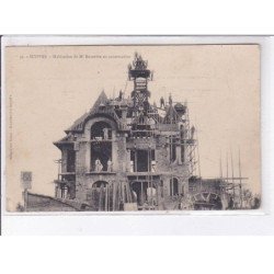 SUIPPES: habitation de Mr Buisette en construction, villa normande - très bon état