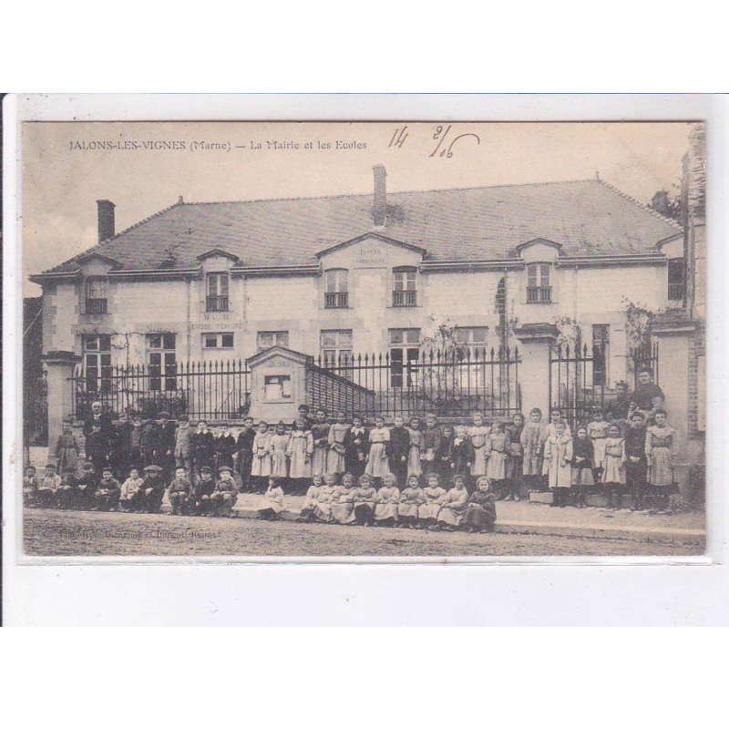 JALONS-les-VIGNES: la mairie et les écoles - très bon état
