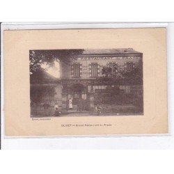 OLIVET: grand restaurant du prado - très bon état