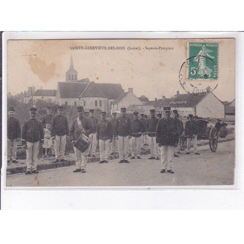 SAINTE-GENEVIEVE-des-BOIS: sapeurs-pompiers - état