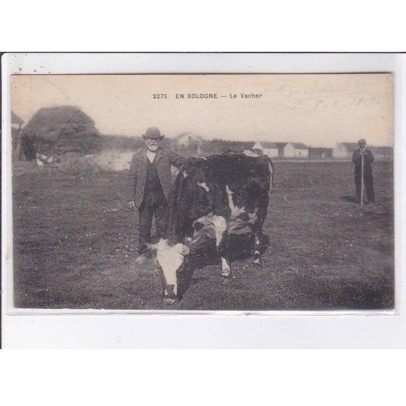 LOIR-et-CHER: le vacher - très bon état