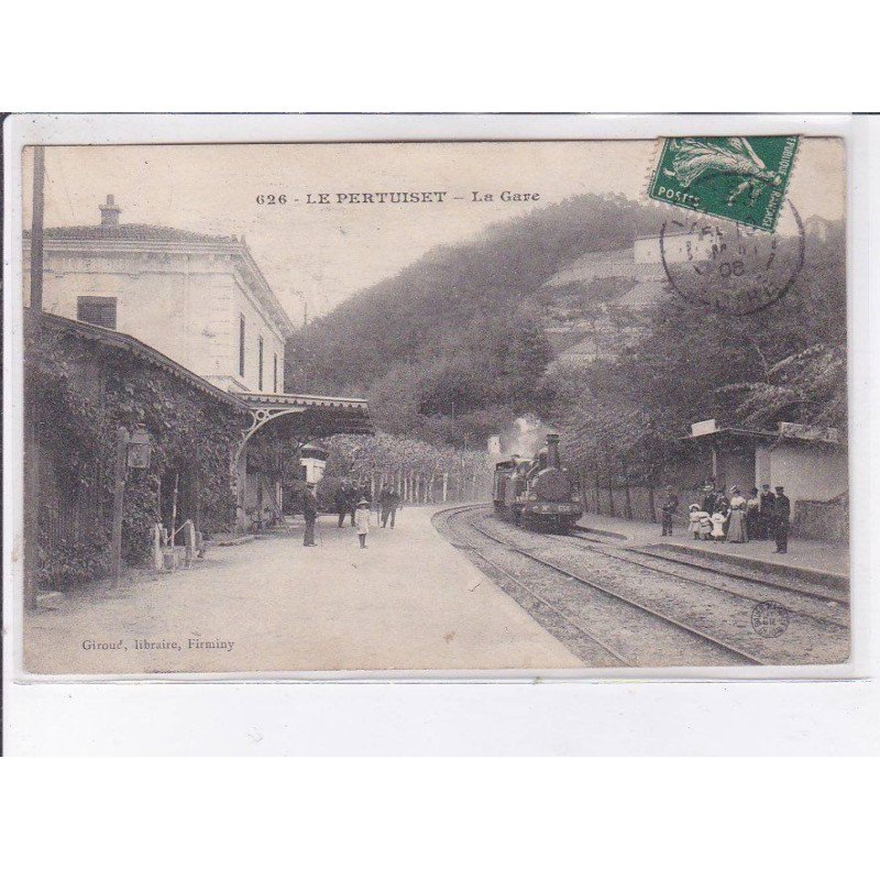 LE PERTUISET: la gare - très bon état
