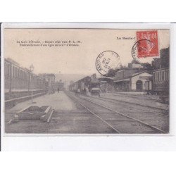 ARVANT: départ d'un train, embranchement d'une ligne de la Cie d'orléans - très bon état