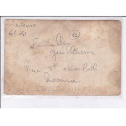 ROANNE: coiffeur - état