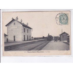 NEUVY-SAINT-SEPULCHRE: la gare - très bon état