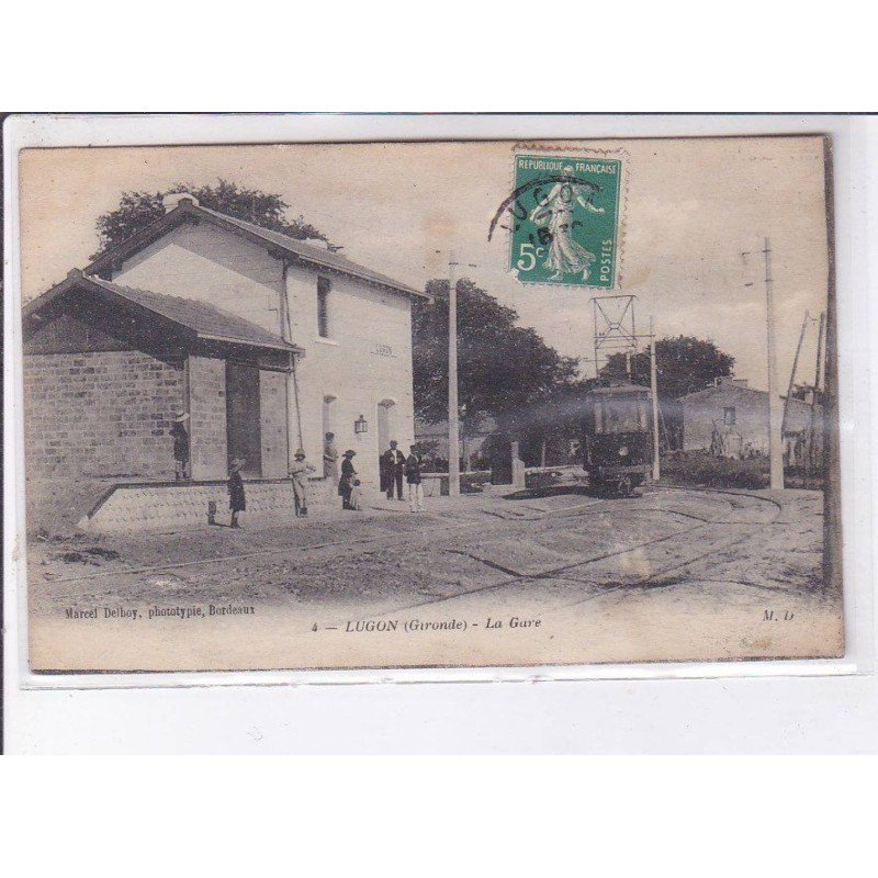 LUGON: la gare - état