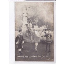 CHAMPIGNE: fête de Jeanne d'Arc 1910 - très bon état