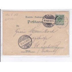 MULHOUSE: luxhof rauch-feuerlé 1897 - état