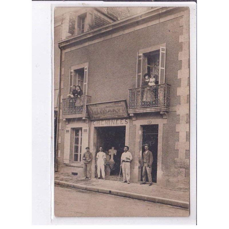 MOISSAC: boulevard sainte-blanche, sculpture-marbrier, marty - très bon état