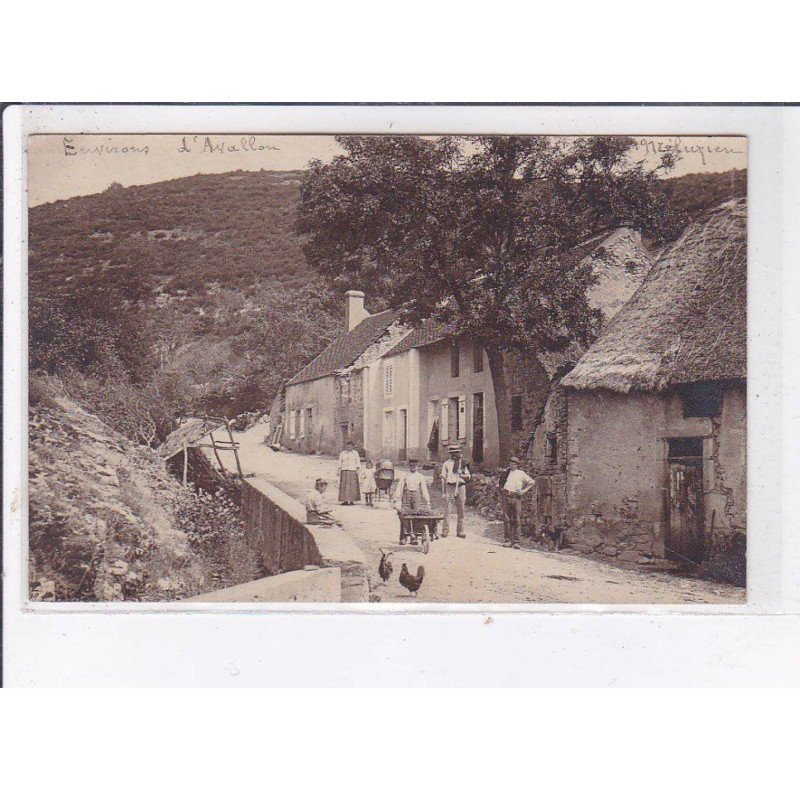 MELUSIEN: scène de village - très bon état