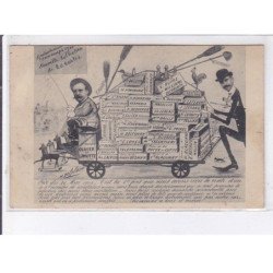 BOULOGNE-sur-MER: surréalisme déménagements olivier et lamotte (photomontage) - très bon état