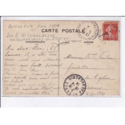 BOULOGNE-sur-MER: surréalisme déménagements olivier et lamotte (photomontage) - très bon état