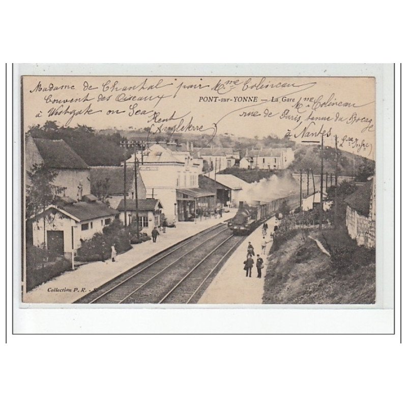 PONT SUR YONNE - La Gare - très bon état