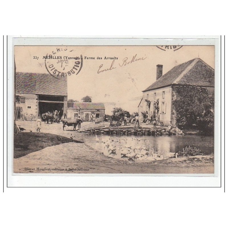 MEZILLES  - Ferme des Arraults - très bon état