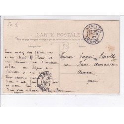 AVALLON: rue de paris, brasserie simonnet, glacière artificielle - très bon état