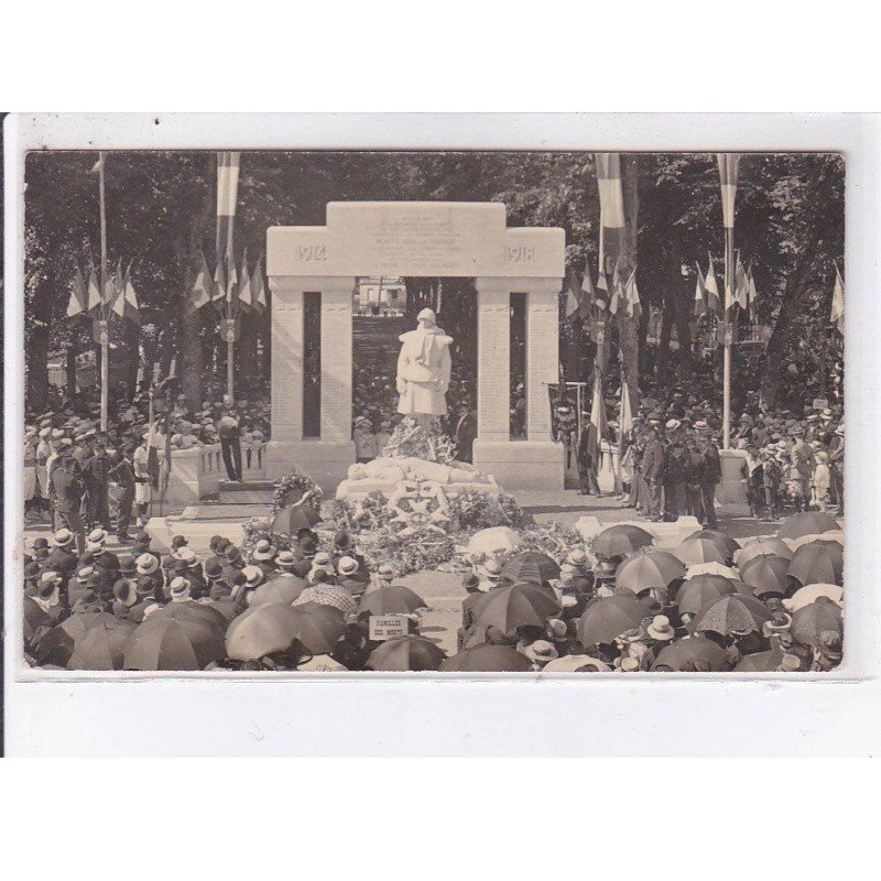 AVALLON: inauguration du monument aux morts - très bon état