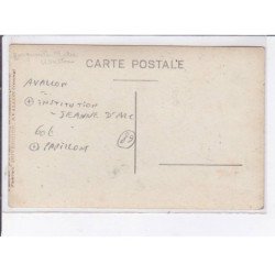 AVALLON: instution jeanne d'arc, papillons - très bon état