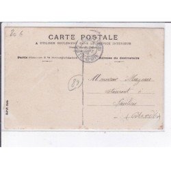 AVALLON: passage d'un régiment d'artillerie - très bon état