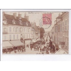 AVALLON: rue de lyon, cavalcade - état