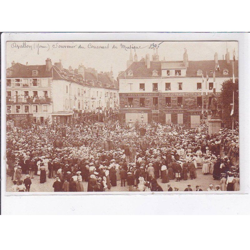 AVALLON: concours de musique - très bon état