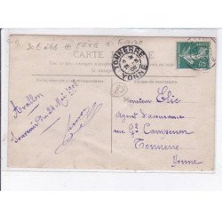 AVALLON: fête, gare - état