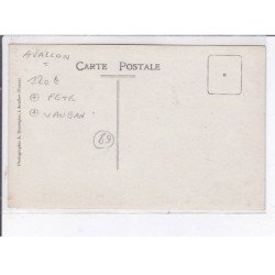 AVALLON: fête, vauban - très bon état