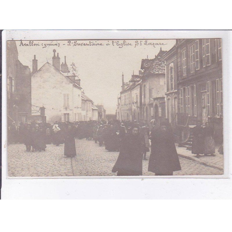 AVALLON: inventaire à l'église saint-lazare - état